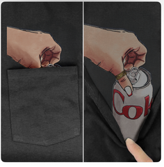 Fridge Cig Pocket Tee