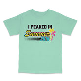 Peaked In 2016 T Shirt