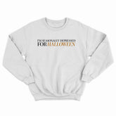 Seasonally Depressed Halloween Crewneck