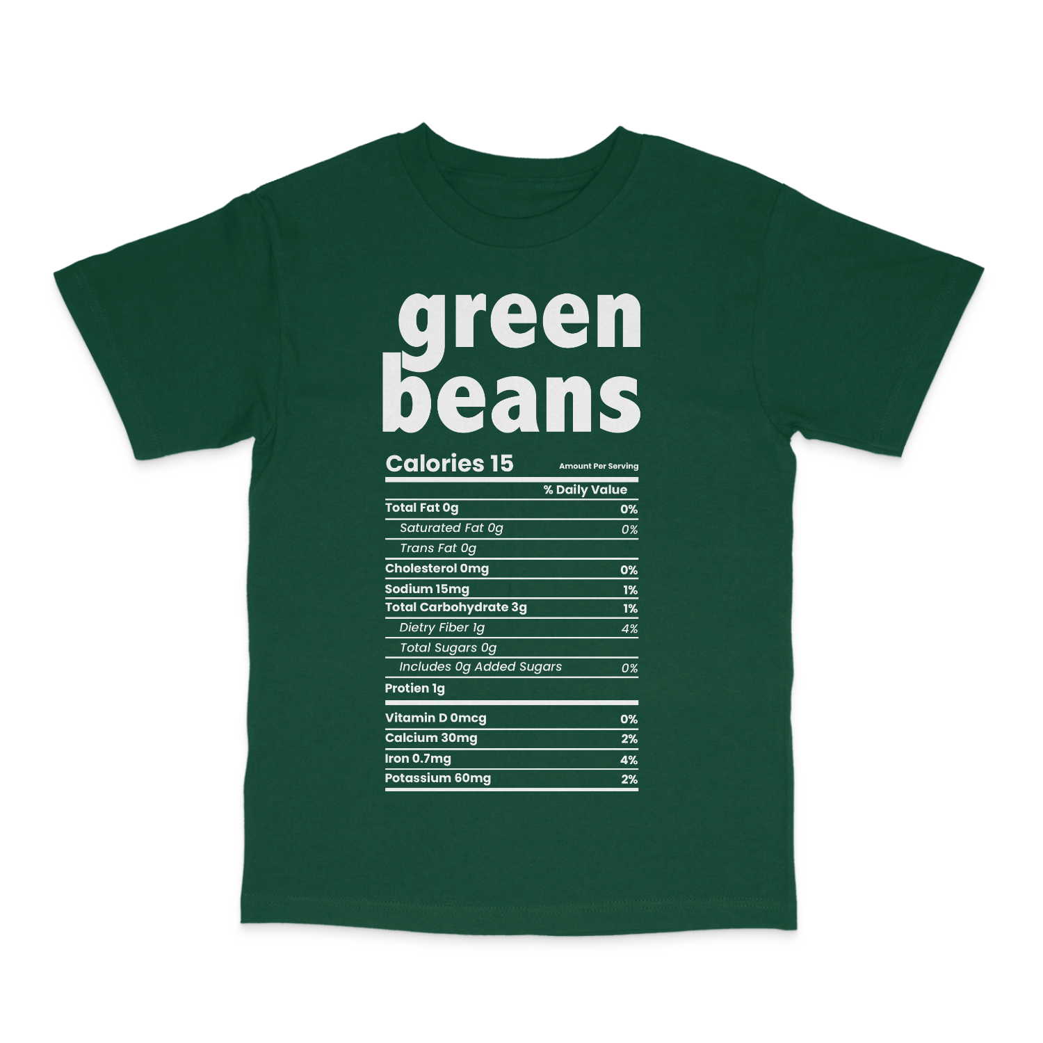 Nutritional Facts Tee