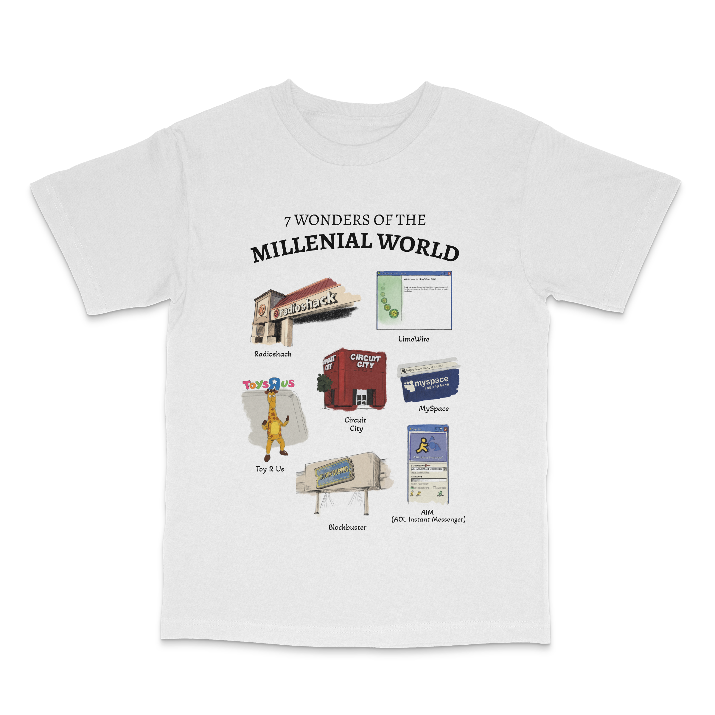 7 Wonders Tee