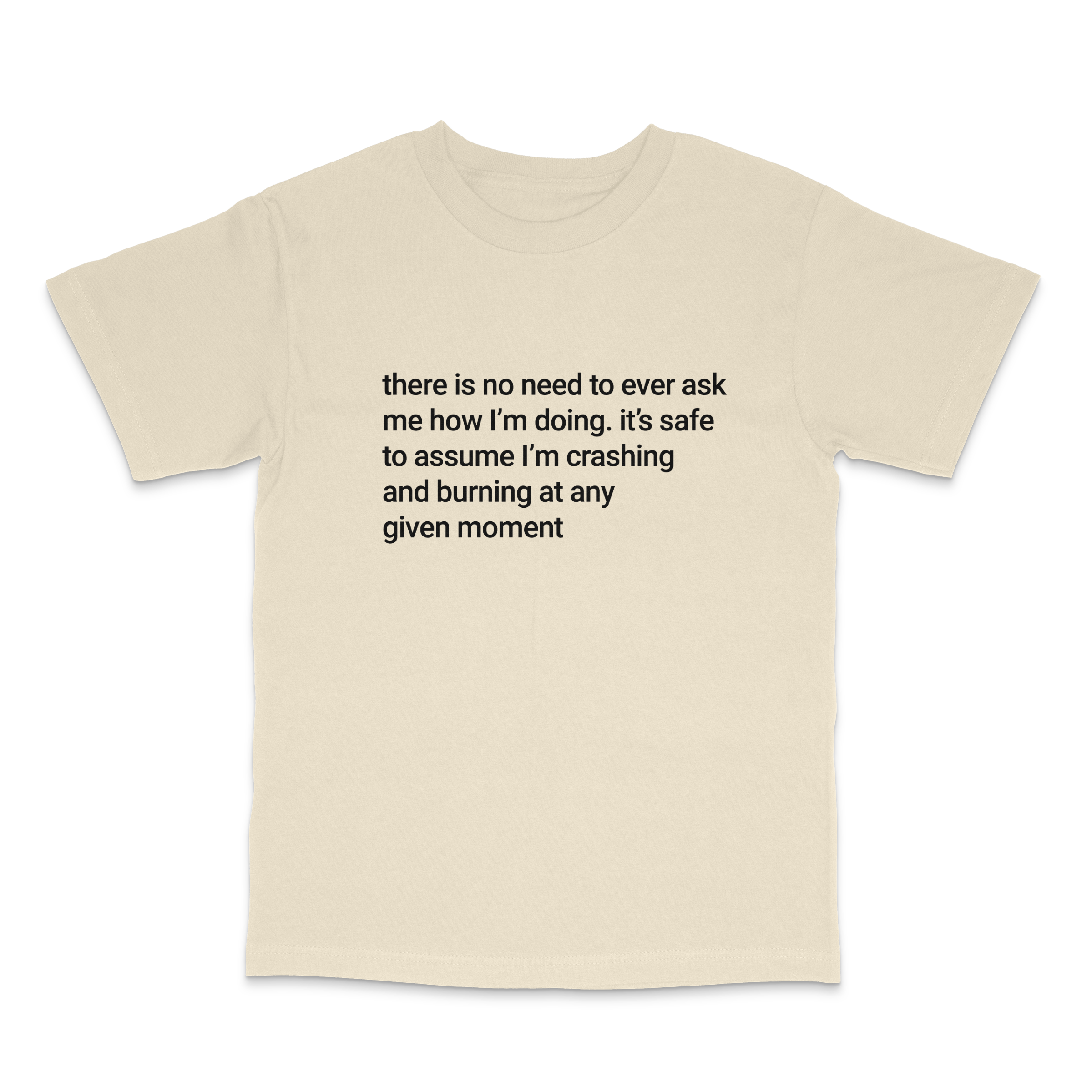 Crashing and Burning T Shirt