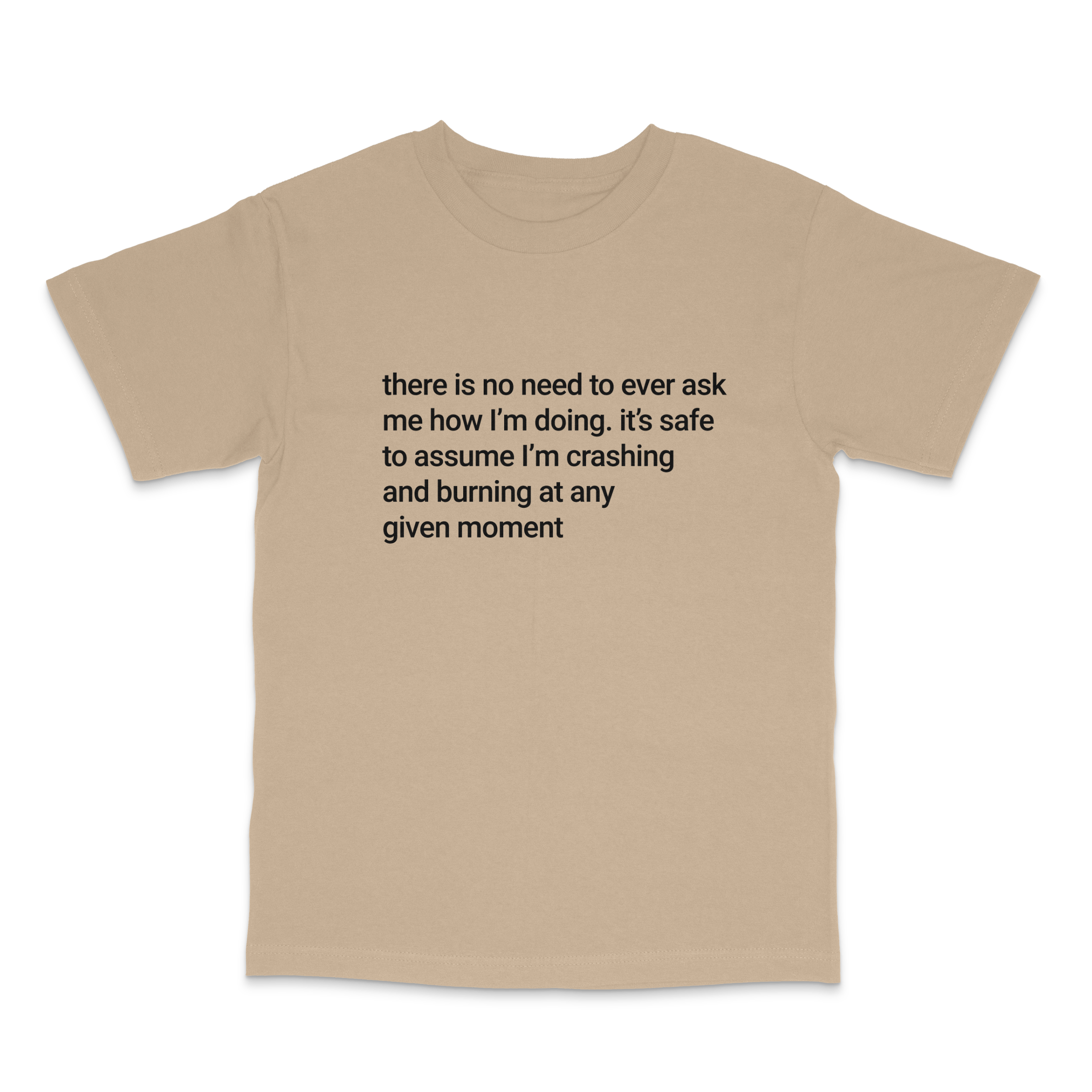 Crashing and Burning T Shirt