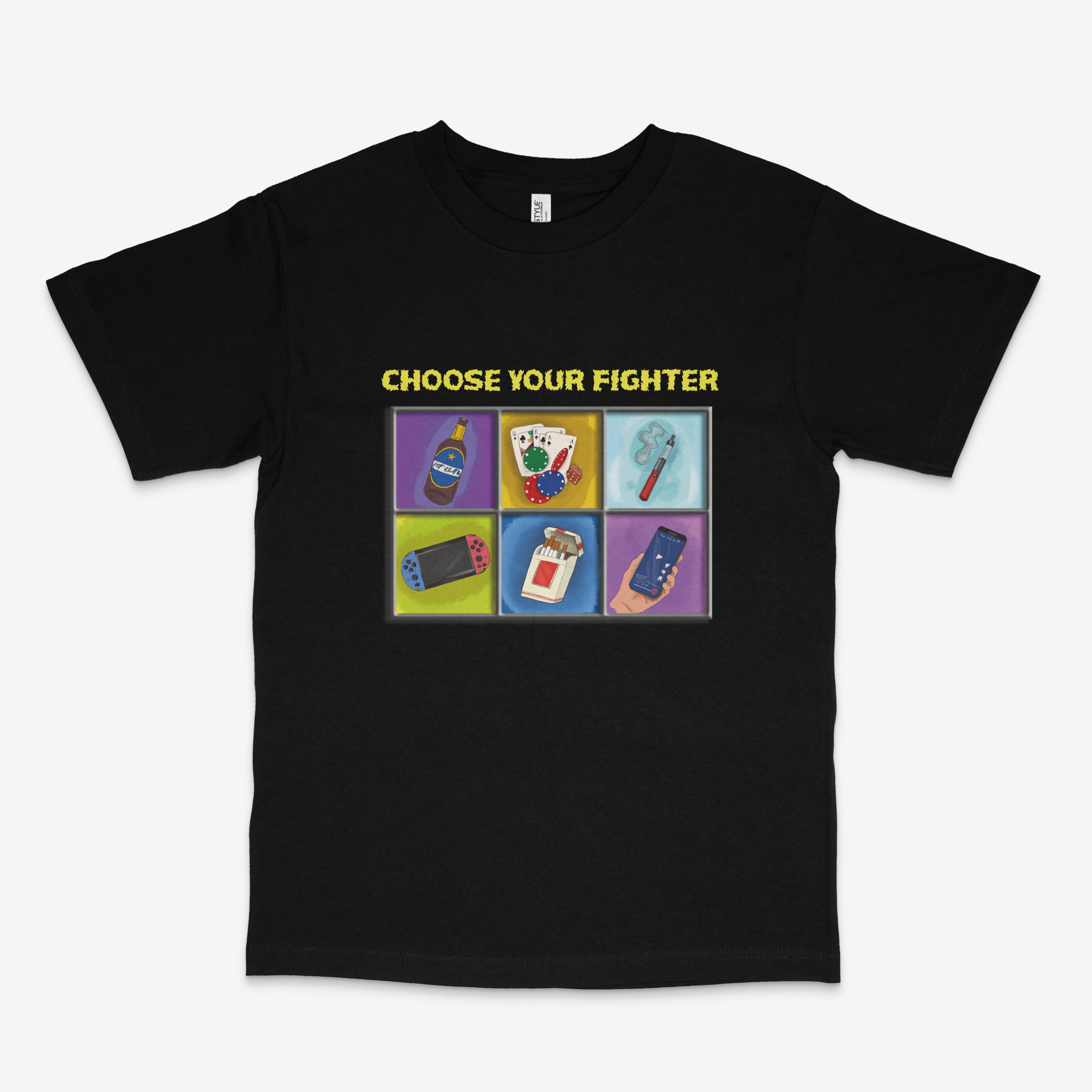 Choose Your Fighter T Shirt