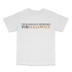 Seasonally Depressed Halloween T Shirt