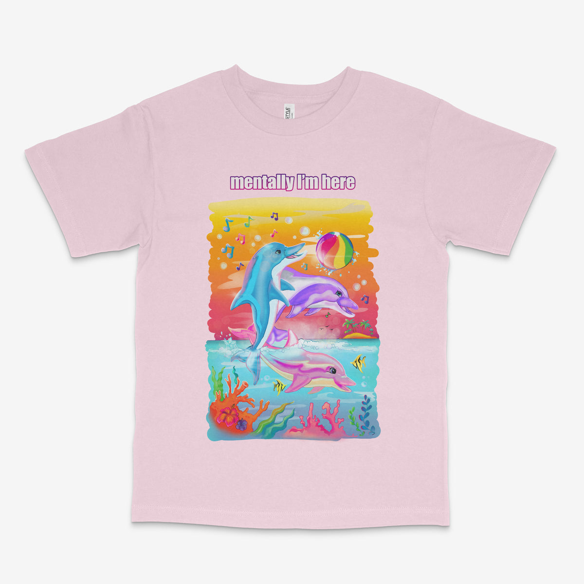 Mentally I'm Here T Shirt