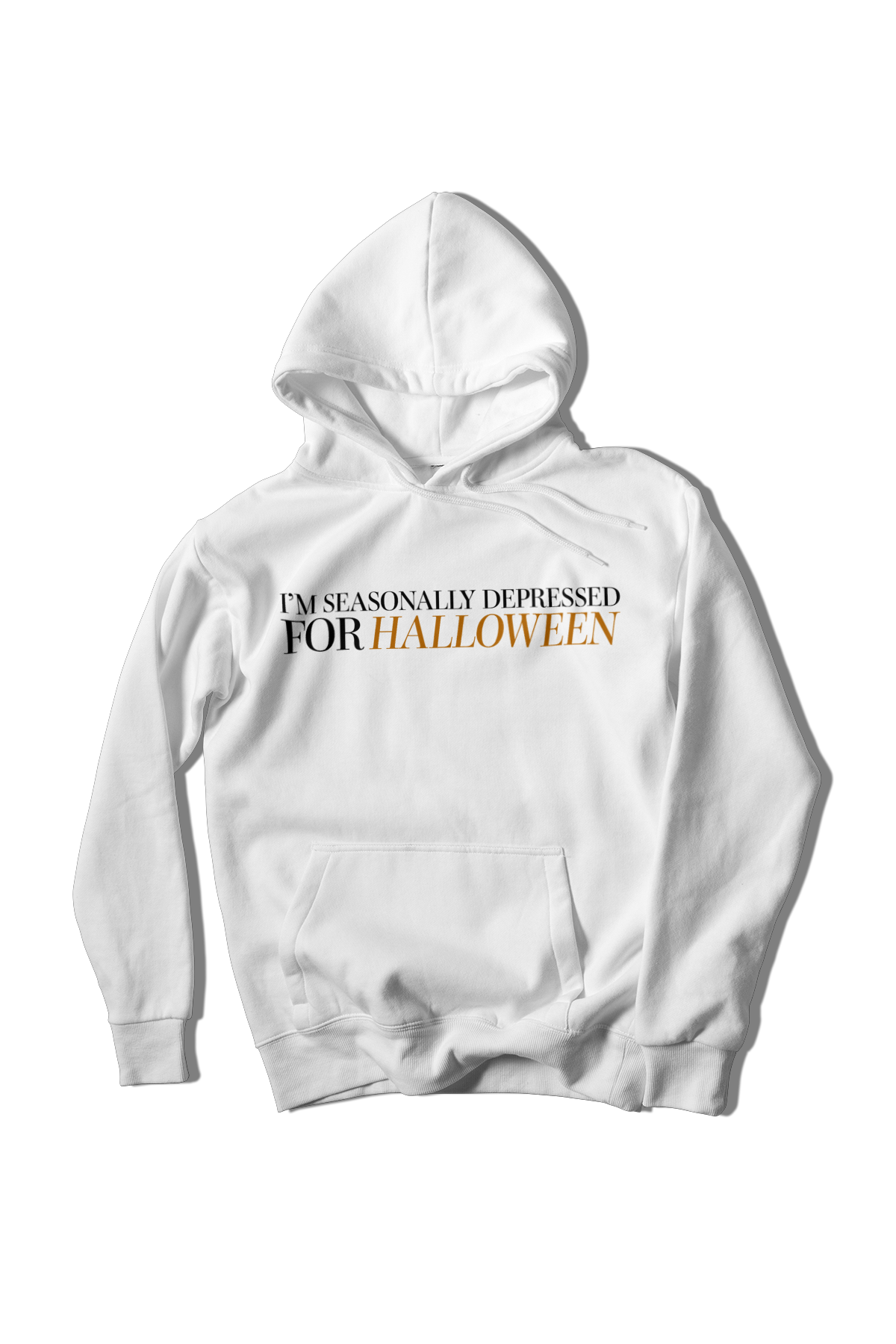 Seasonally Depressed Halloween Hoodie