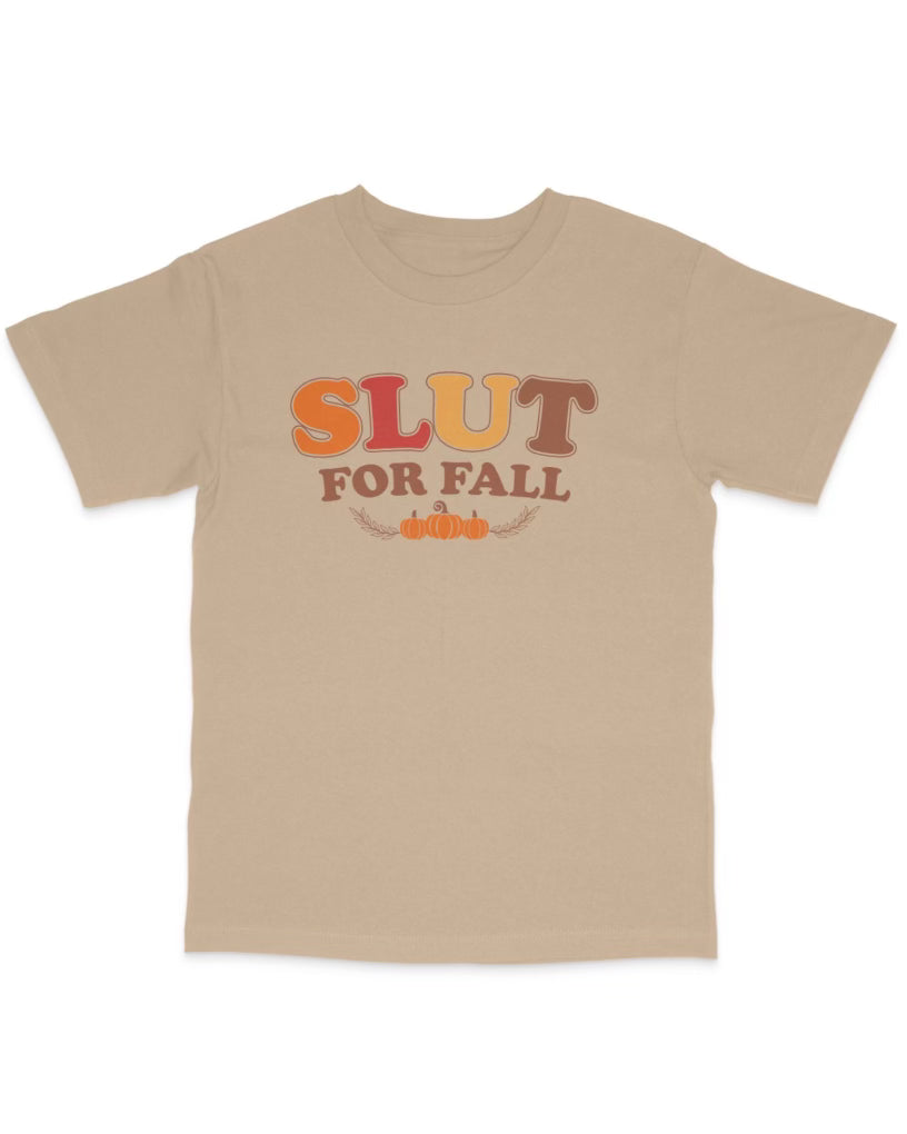 Slut For Fall Tee