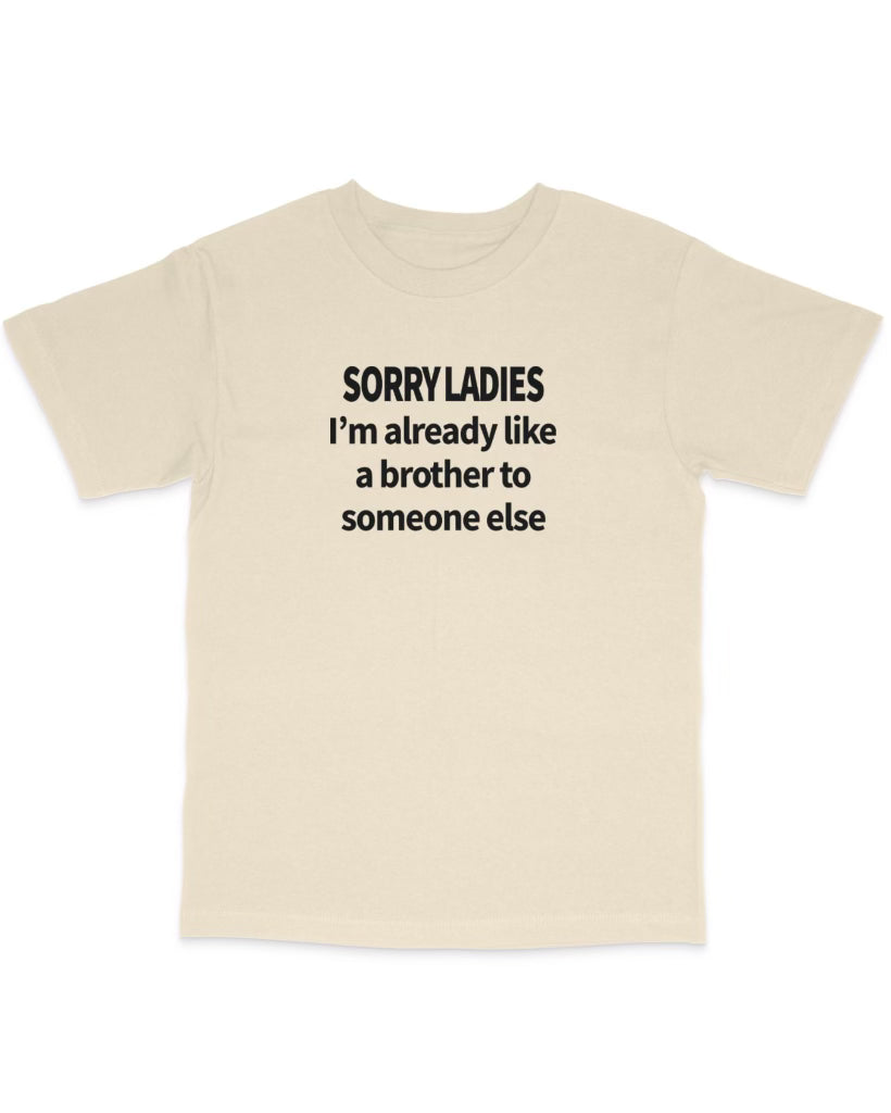 Sorry Ladies Tee