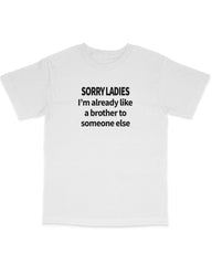 Sorry Ladies Tee