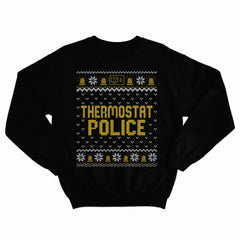 Thermostat Police Christmas Sweater