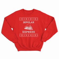 Bipolar Express Christmas Sweater