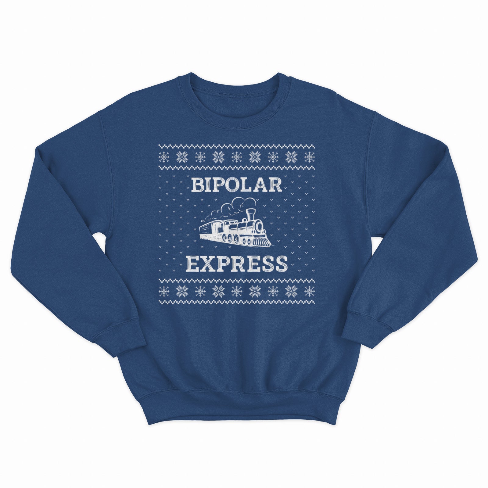 Bipolar Express Christmas Sweater
