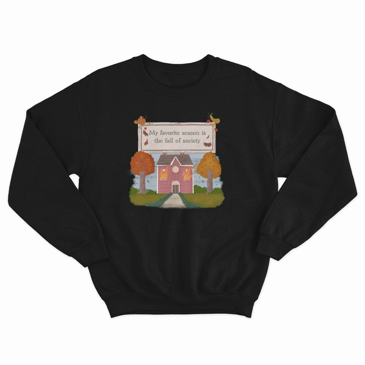 Fall of Society Crewneck