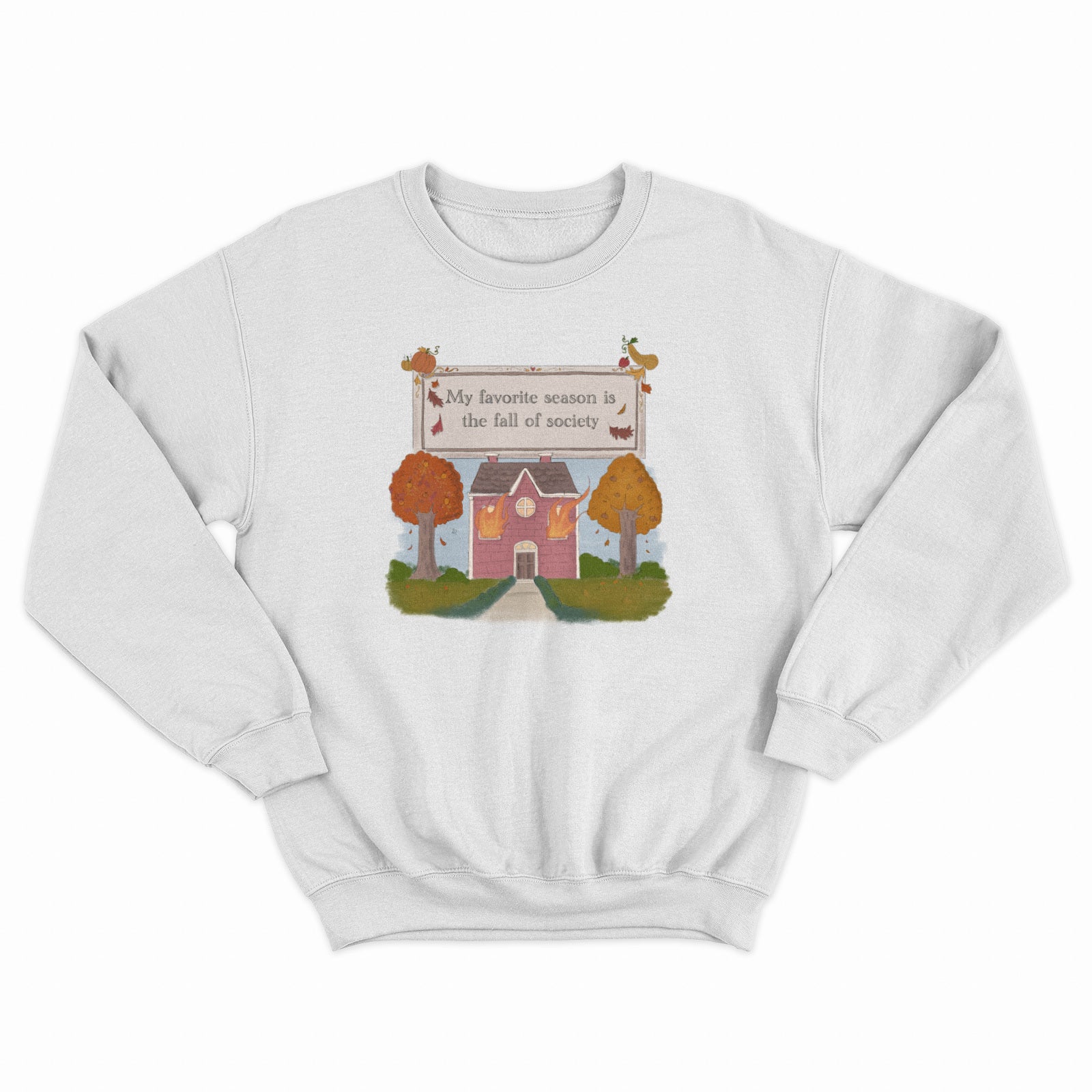 Fall of Society Crewneck