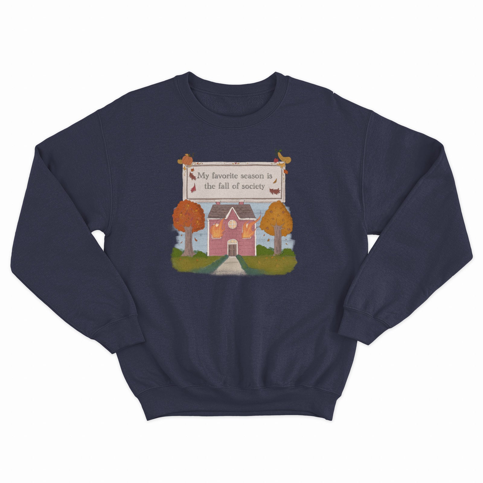 Fall of Society Crewneck