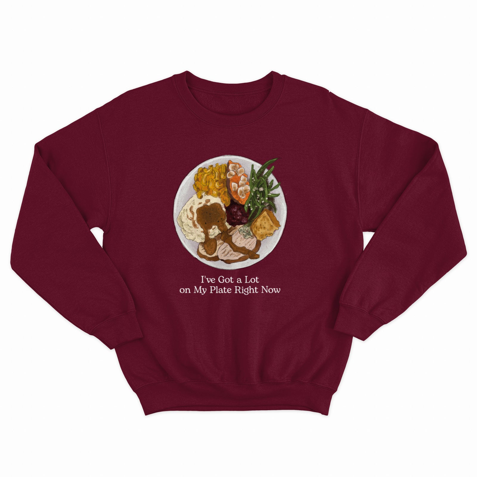 A lot On My Plate Crewneck