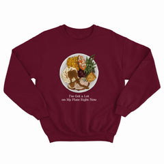 A lot On My Plate Crewneck