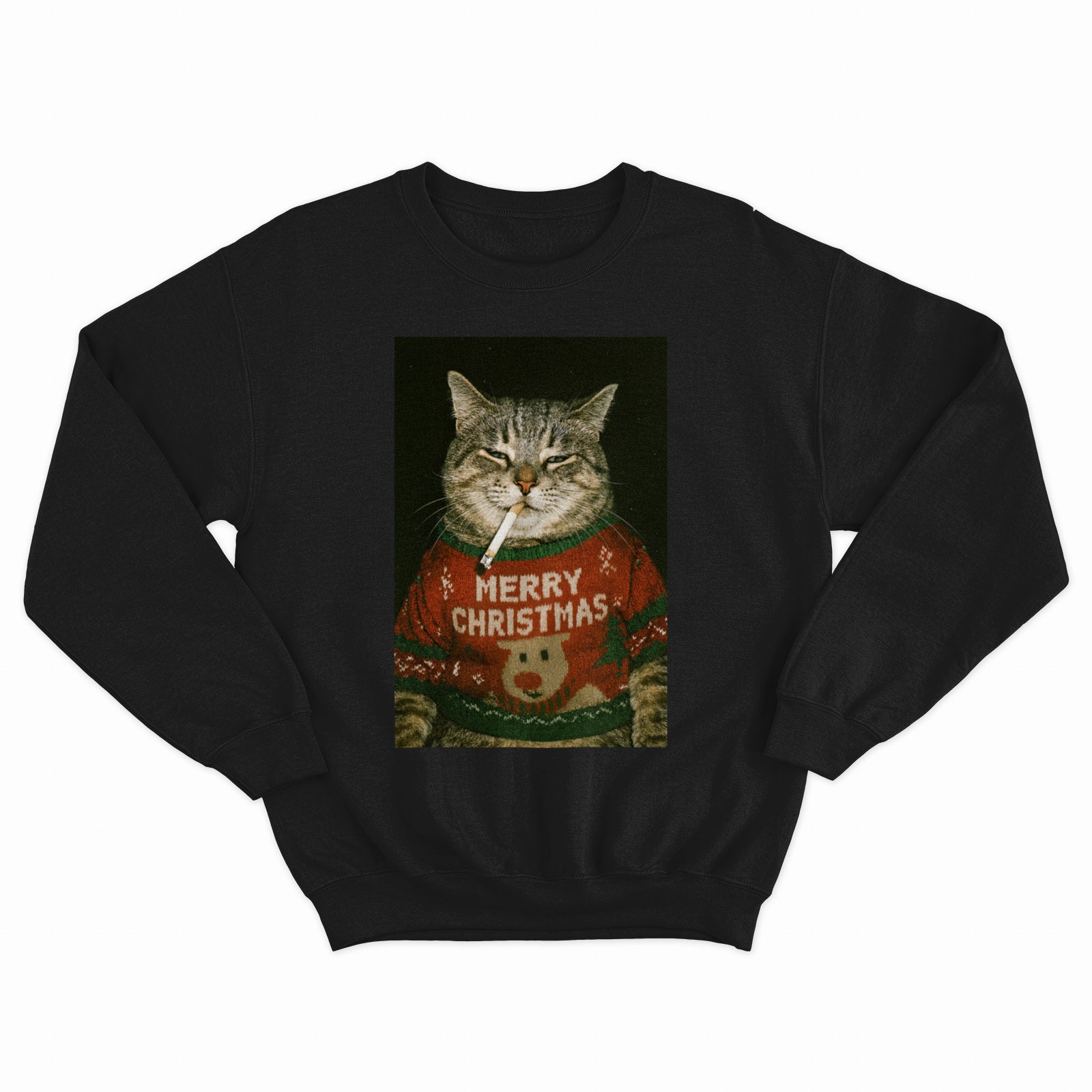 Christmas Cat Crewneck