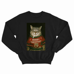 Christmas Cat Crewneck