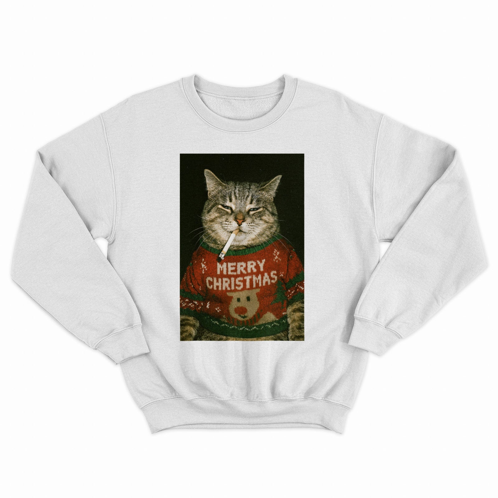 Christmas Cat Crewneck