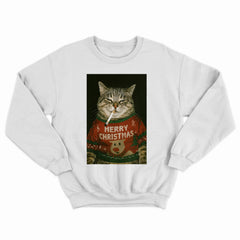 Christmas Cat Crewneck