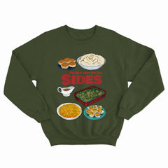 Here For the Sides Crewneck