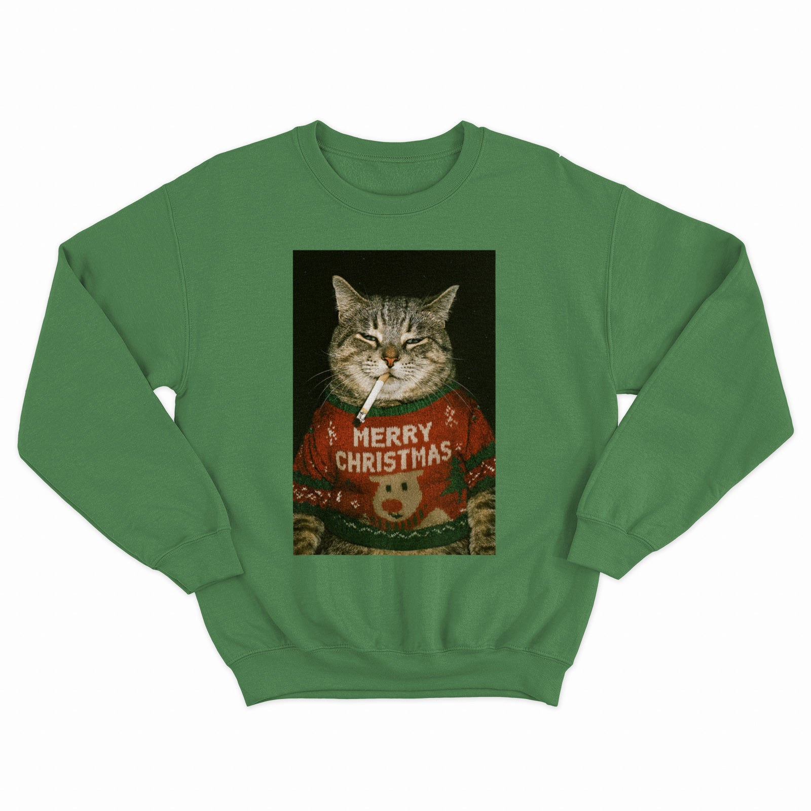 Christmas Cat Crewneck