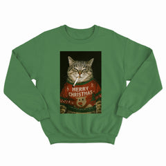Christmas Cat Crewneck