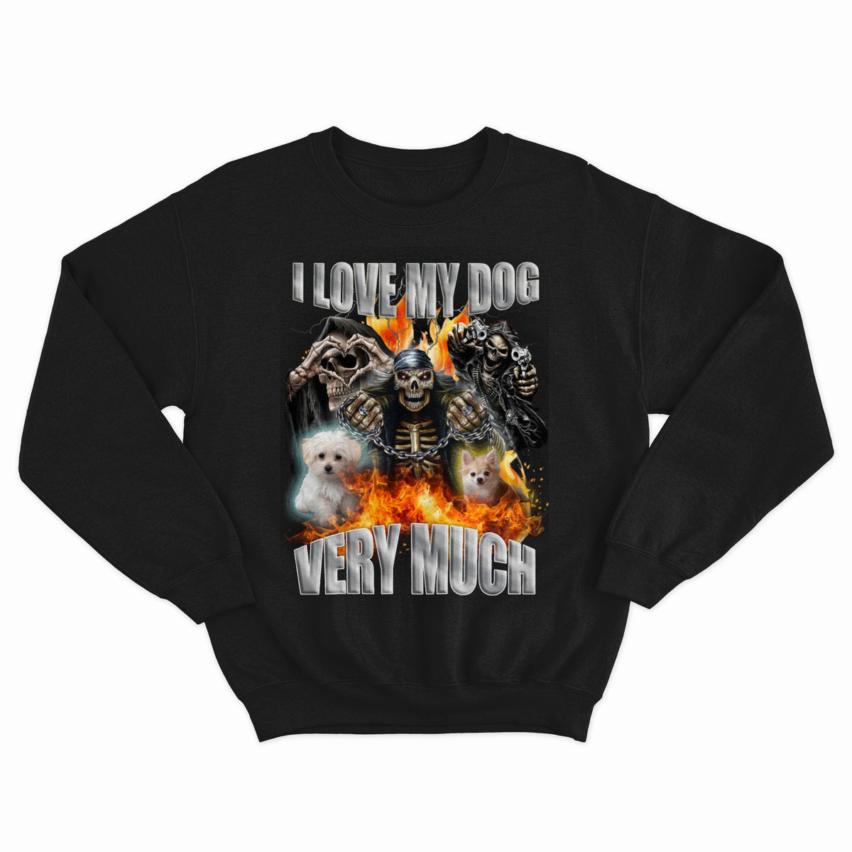 I Love My Dog Crewneck