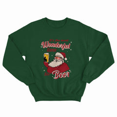 Wonderful Time For Beer Crewneck