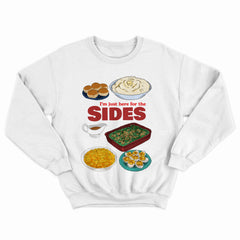 Here For the Sides Crewneck